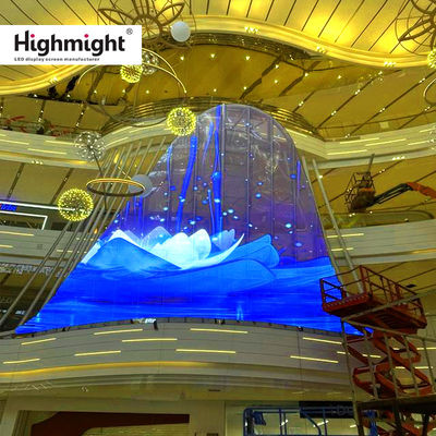 HD разрешение LED кристаллический пленочный экран высокая яркость и широкие углы просмотра