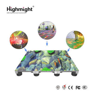 500 мм * 500 мм DM PH3.9 RGB напольные плитки, интерактивные светодиодные световые напольные плитки