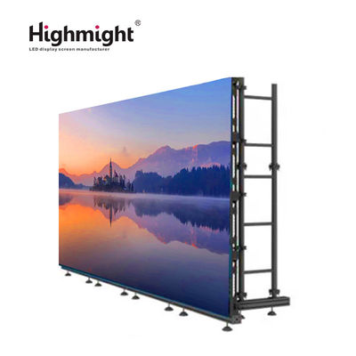P3.91 Снимок LED-экрана для аренды на открытом воздухе IP65 высокий уровень защиты, четкий и видимый